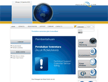 Tablet Screenshot of pacific.net.id