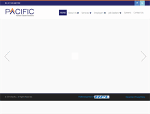 Tablet Screenshot of pacific.co.in
