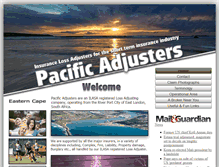Tablet Screenshot of pacific.co.za